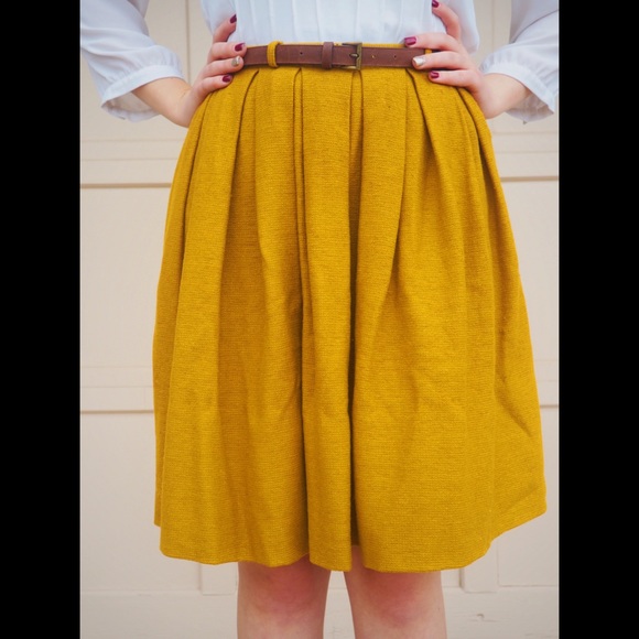 Vintage Wool Skirt