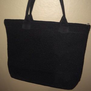 The Sak Black Woven Purse