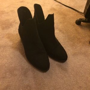 Black ankle boots