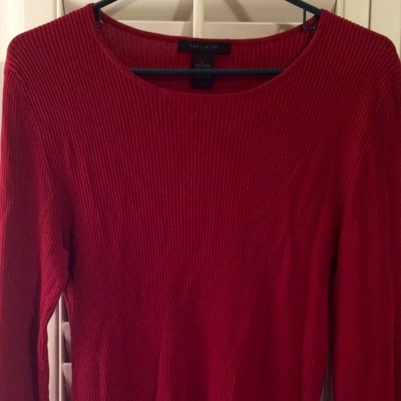 The Limited Brand size large burgundy sweater