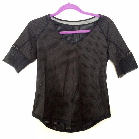 Mesh Lululemon V Neck