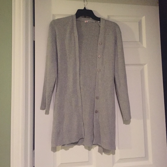 Grey long sweater