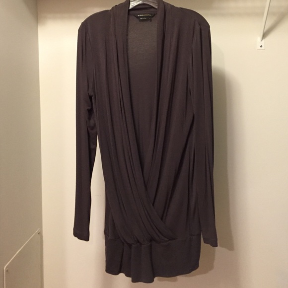 🔴SOLD🔴BCBG Maxazria brown-grayish tunic