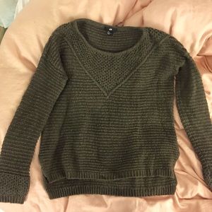H&M Brown Knit Sweater