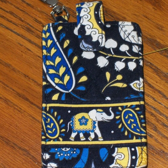 Vera Bradley Accessories - S+ISO VB elephant paisley blue Smart Phone case