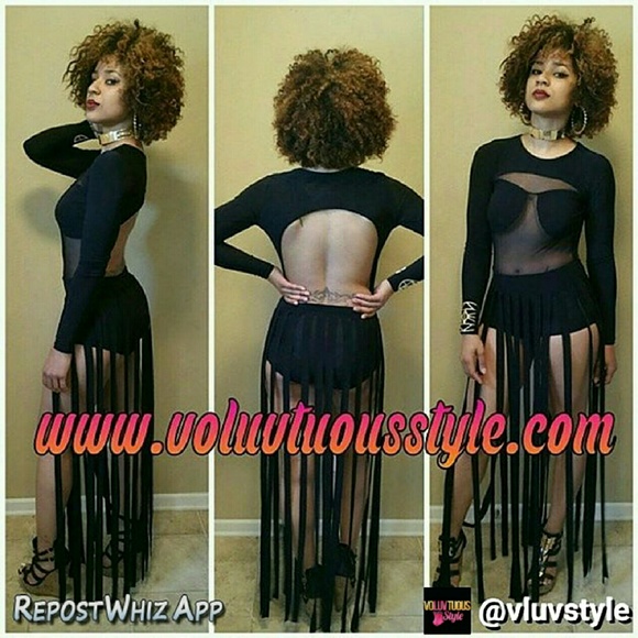 FRINGE ROMPER - Picture 1 of 1