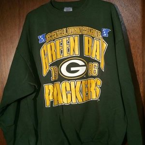 Green Bah Packers sweatshirt