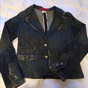 Blue jean jacket