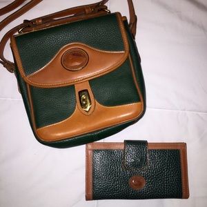 Dooney & Bourke vintage purse and wallet set