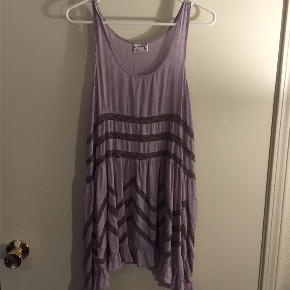 Free people dress. Violet/light purple/lavender
