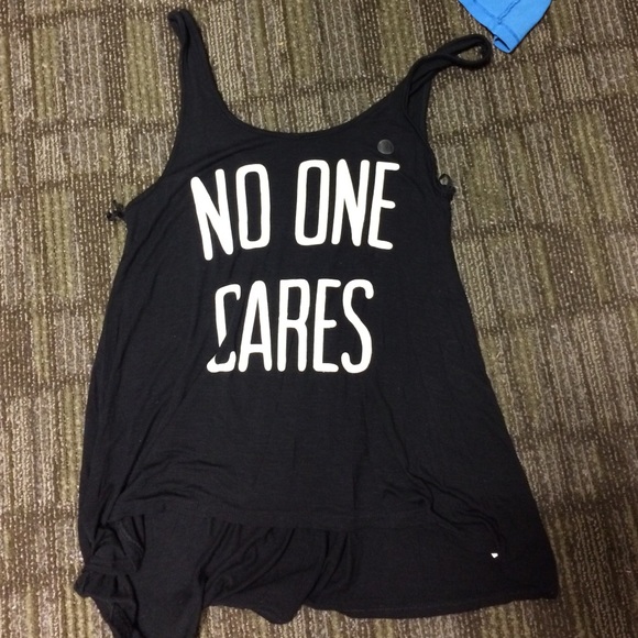 No one cares tank