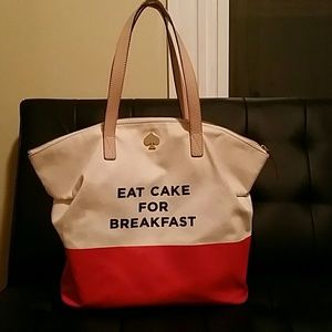 Kate Spade Eat Cake For Breakfast Tote