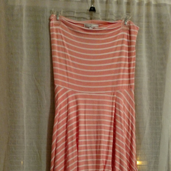 Close Out🎆     Striped High/Low skirt