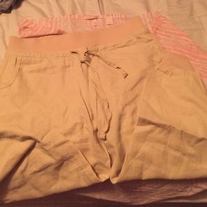 Linen Joggers