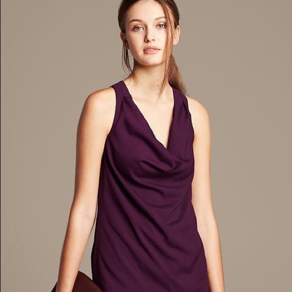 Banana Republic Cowl Neck Tank