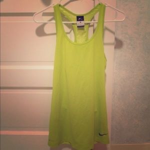 Nike Medium Lime Green Tank