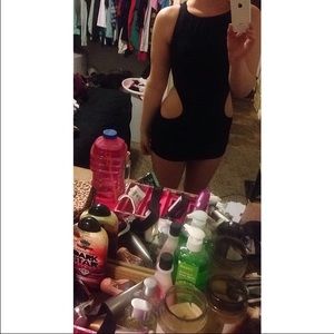 Dress w/ Cut Off Sides.