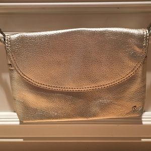 Tula gold crossbody bag