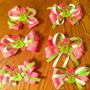 Christmas Hair Bows