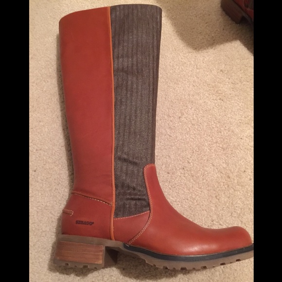 Sebago Saranac Knee-High Boot Herringbone - Picture 2 of 4