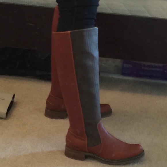 Sebago Saranac Knee-High Boot Herringbone - Picture 4 of 4