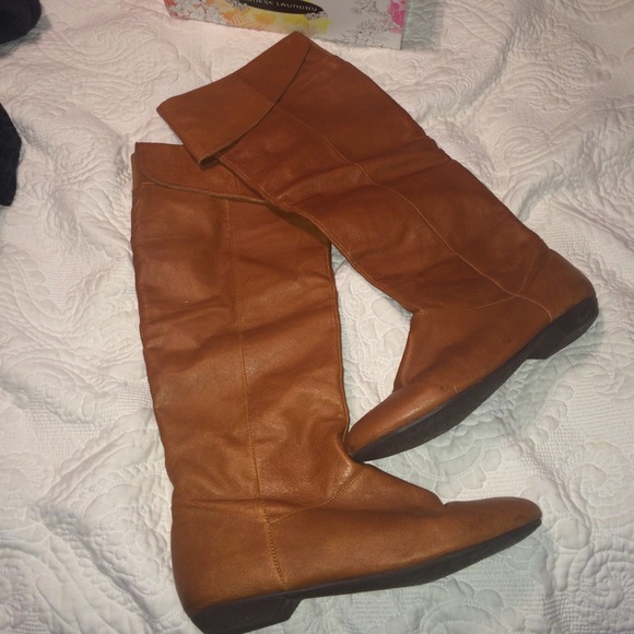 Chinese Laundry tall fold over Boots size 10