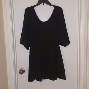 Casual Black Dress