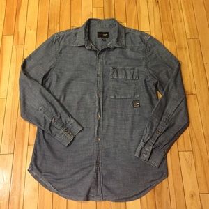 Men's Hurley denim shirt