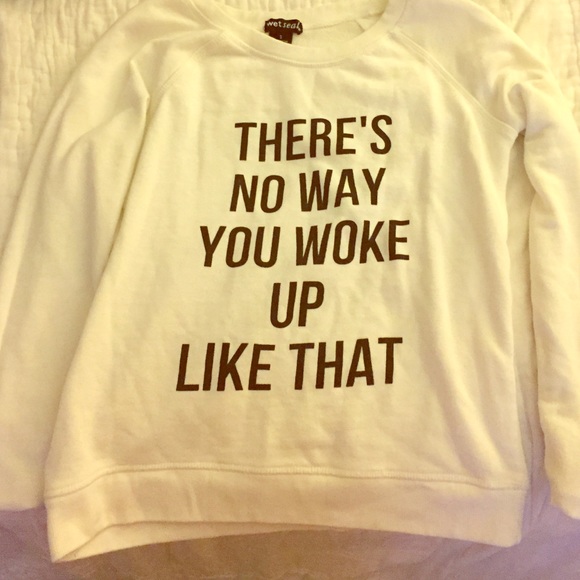 White crewneck