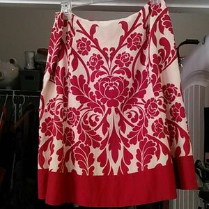 Beautiful floral print skirt