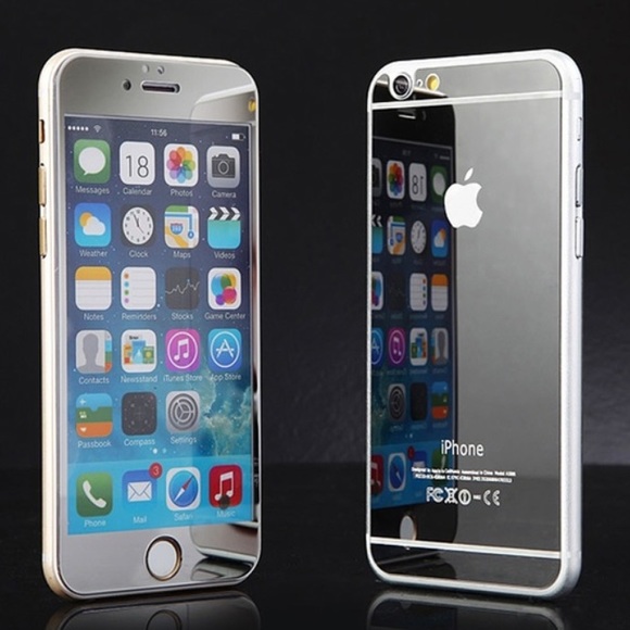 Front + Black Silver Tempered Glass Protector