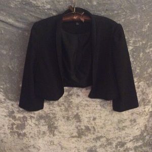 F21 Black Lined Blazer