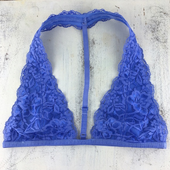 Free People Other - [Free People] Lace Truly Madly Deeply Halter Bra