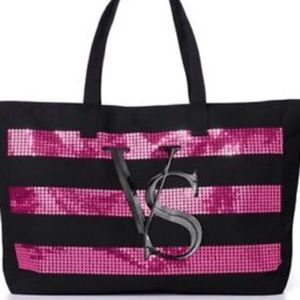 Large Victoria's Secret bling tote