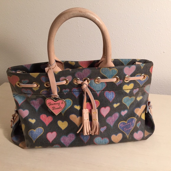 Dooney & Bourke Heart Tote with Strap