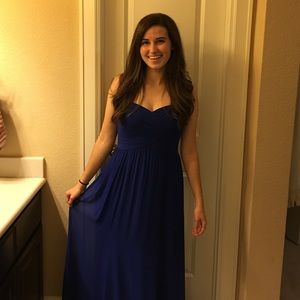 Royal Blue Ralph Lauren Prom Dress