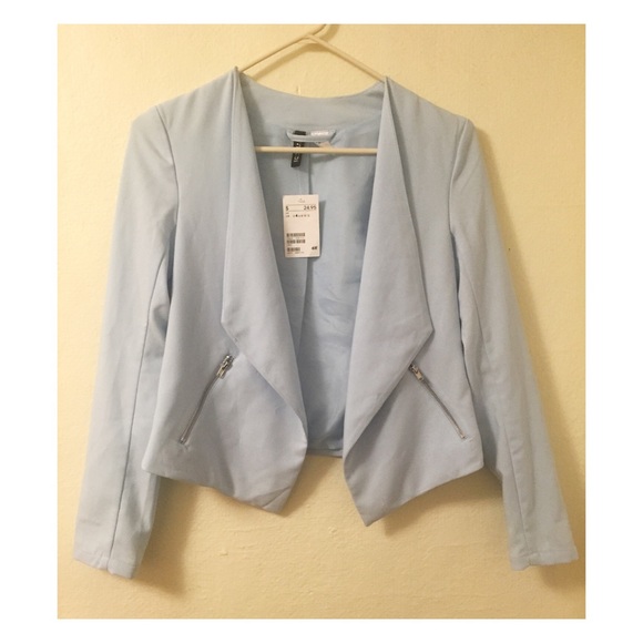 H&M Jackets & Blazers - Baby Blue Chic Blazer