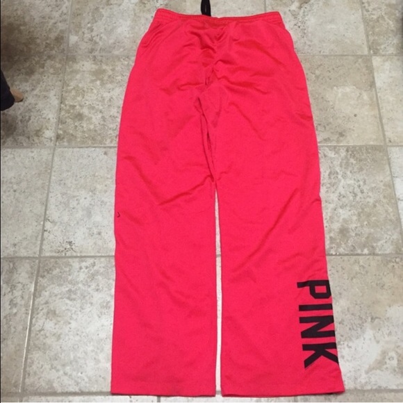pink track pants