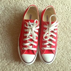 Red converse