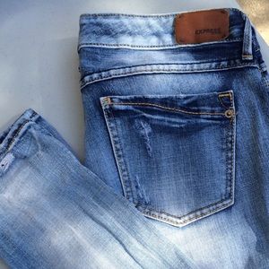 Express Zelda Skinny Long Jeans