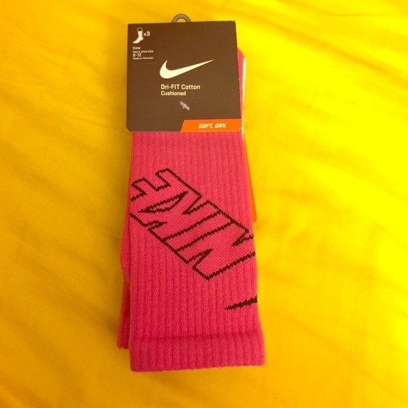 Nike Accessories - Nike socks pink L