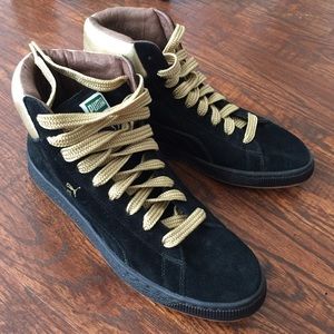Puma suede mid men's NWOT