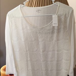 Loft top new with tag size XL