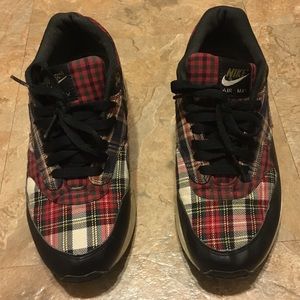 Plaid Patchwork Nike Airmax 1
