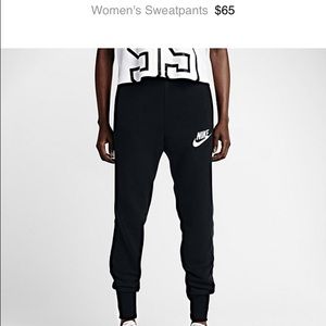 TWO NIKE RALLY JOGGER SWEATPANTS