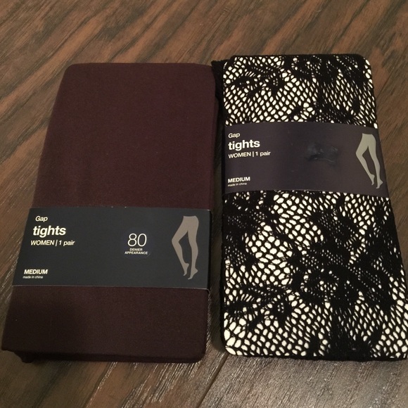 GAP Pants - NWT 2 pair of GAP tights! Size Medium.