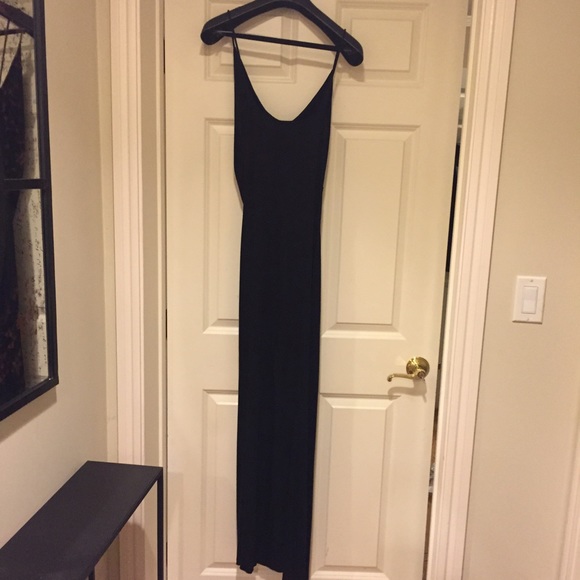 Dvf long cocktail dress