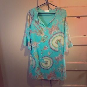 Dandelion belted dress