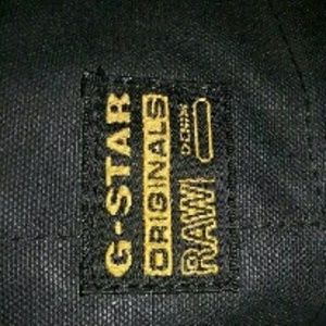 All black men's gstar coat