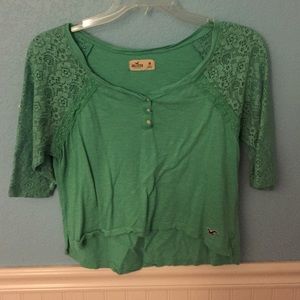 Green Hollister Top